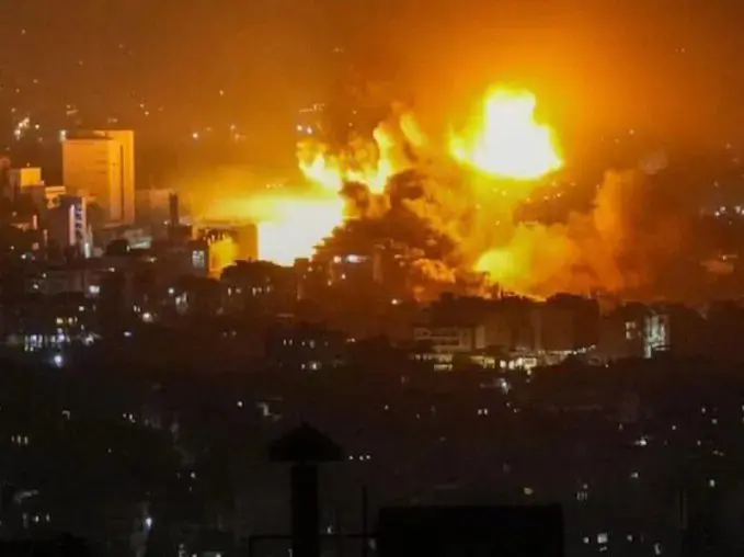 Balafirên ser ên Îsraîlê bi sev Beyrût bombebaran kirin