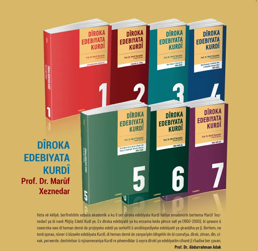 Nûbiharê berhemeke 7 bergî ya Marûf Xeznedar wesand 