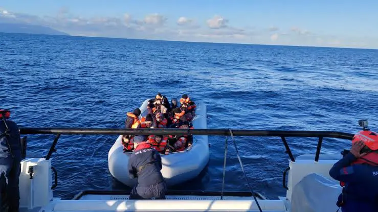 Bodrum'da 93 düzensiz göçmen yakalandi!