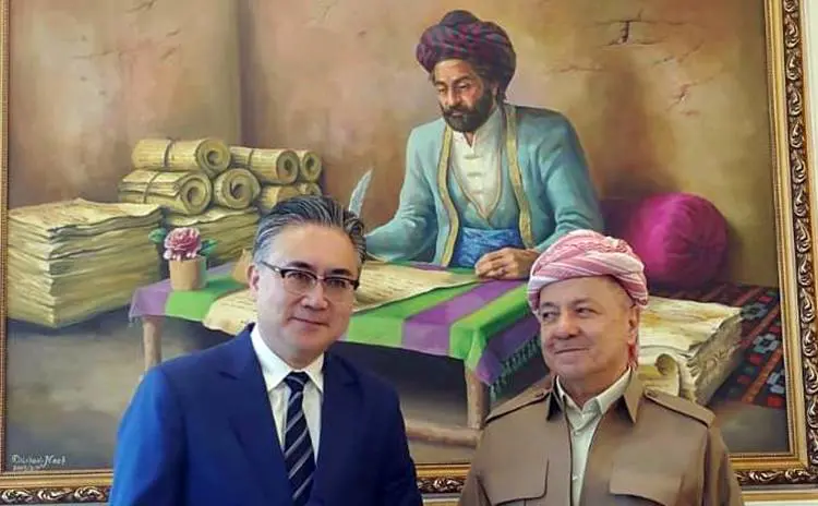 Balyozê Japon: Bijî Kurdistan, bijî Serok Barzanî!