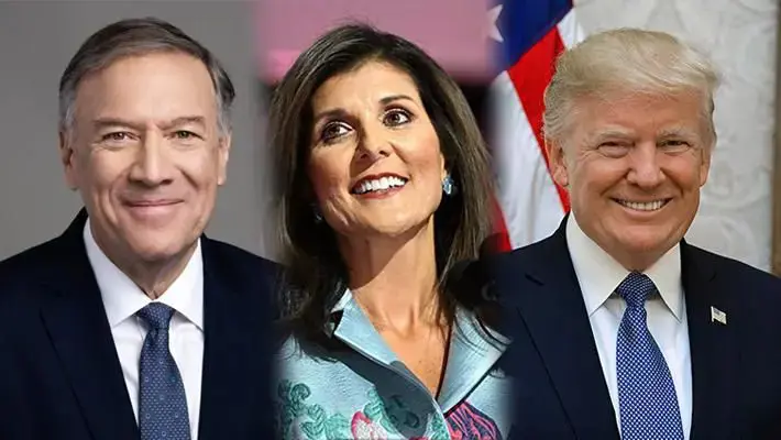 Pompeo û Haley ne di nav ekîba nû ya Trump de ne