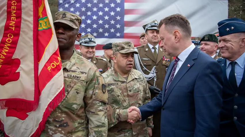 Amerîkayê li Polonyayê baregeheke leskerî vekir