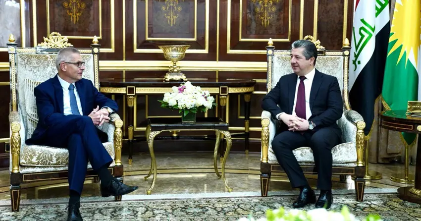 Mesrûr Barzanî pêswaziya Balyozê Polonyayê kir