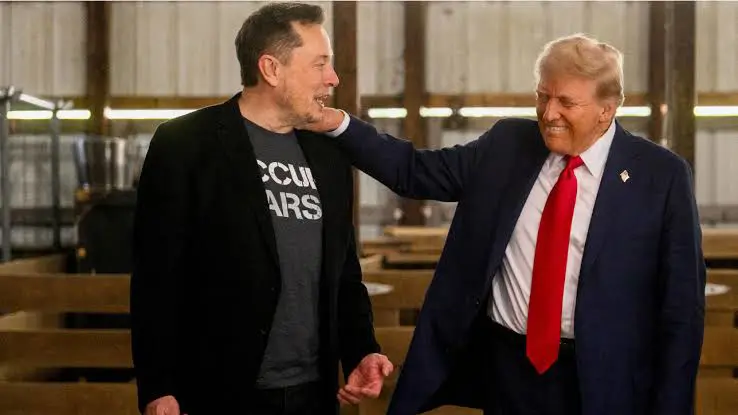 Trump ve Musk, Starship firlatmasini izledi