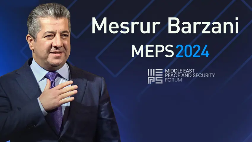Mesrur Barzani MEPS2024'e katilacak