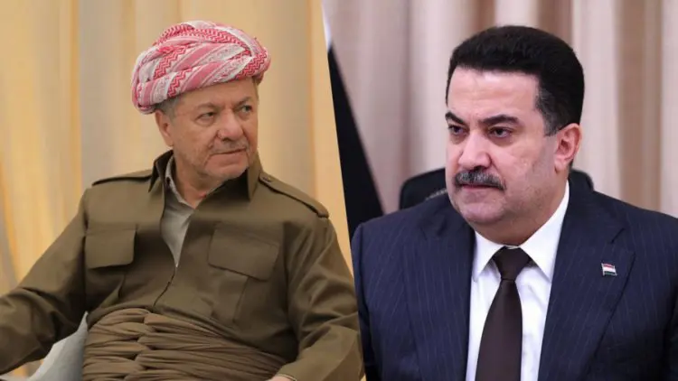 Sudani’den Baskan Barzani'ye bassagligi mesaji