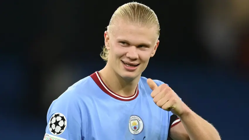 Haaland'dan 58 dakikada 5 gol