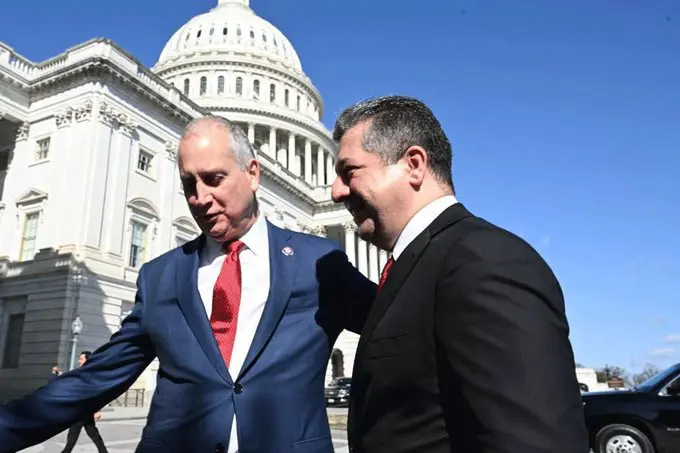 Mesrur Barzani, Kongre Üyesi Mario Diaz-Balart ile görüstü