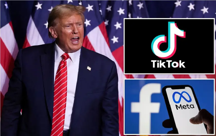 Trump ji TikTokê re çav skand: Facebook dijminê gel e