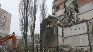 Rûsya, li Odessayê li apartmanekî xist: 3 kustî û 8 birîndar hene