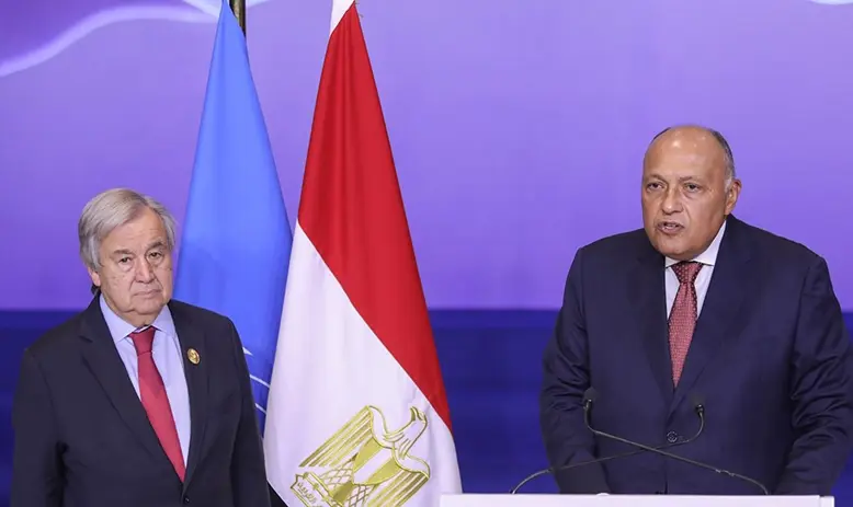 Guterres li Misirê: Dema agirbesta Xezzeyê hatiye