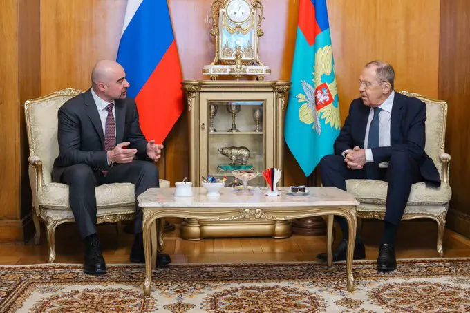 Bafil Talebanî li Moskovayê bi Lavrov re hevdîtin kir