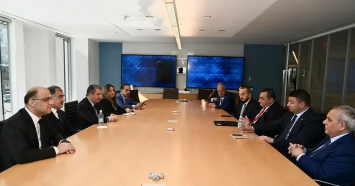 Mesrûr Barzanî bi sanda dîasporaya Keldanî û Asûrî re civiya