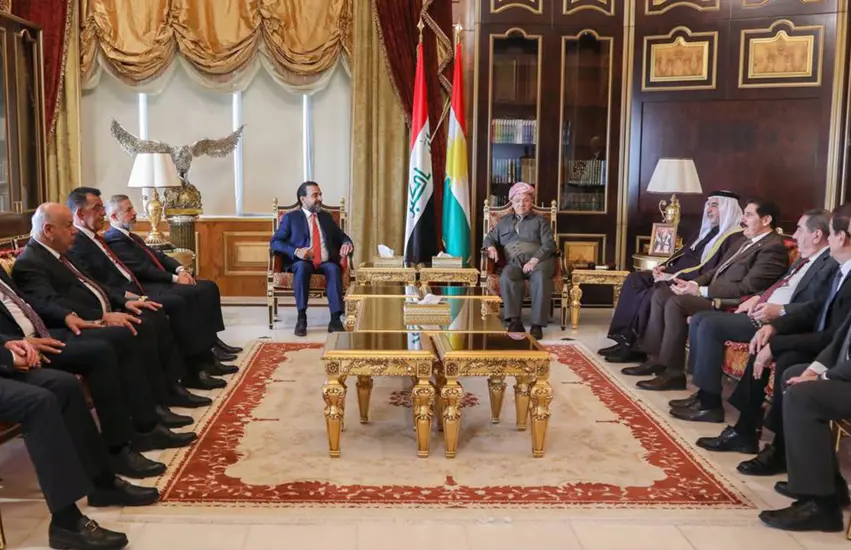 Serok Barzanî pêswaziya Muhammed Helbusî kir