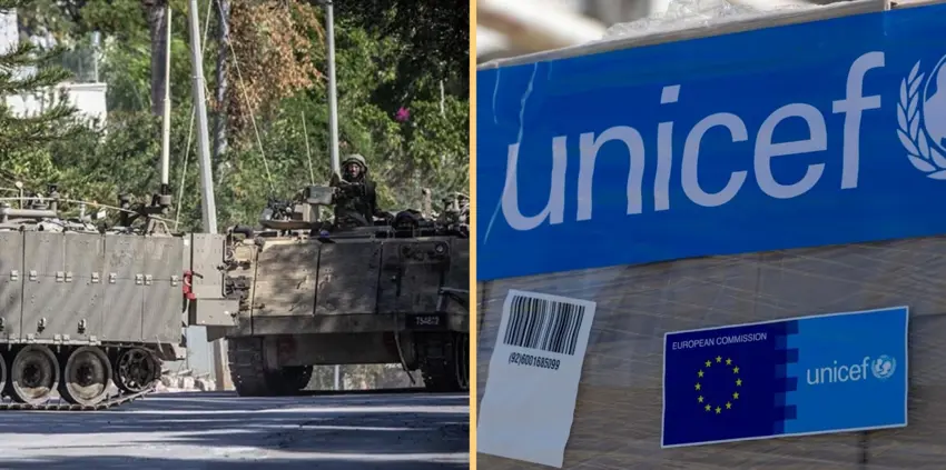 UNICEF: Îsraîl li erebeyekî me xist