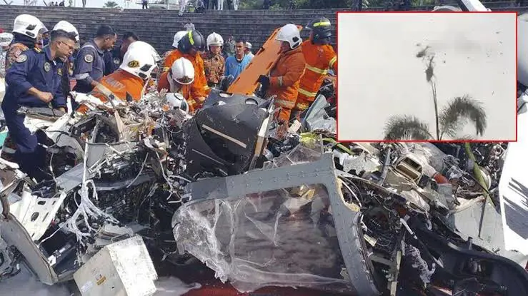 Donanma helikopterleri havada çarpisti! 10 ölü! 