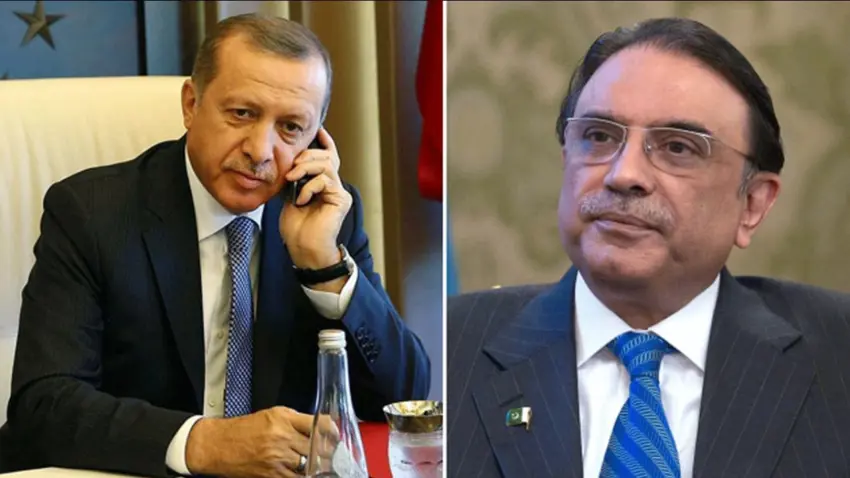 Erdogan, Pakistanli mevkidasi ile görüstü