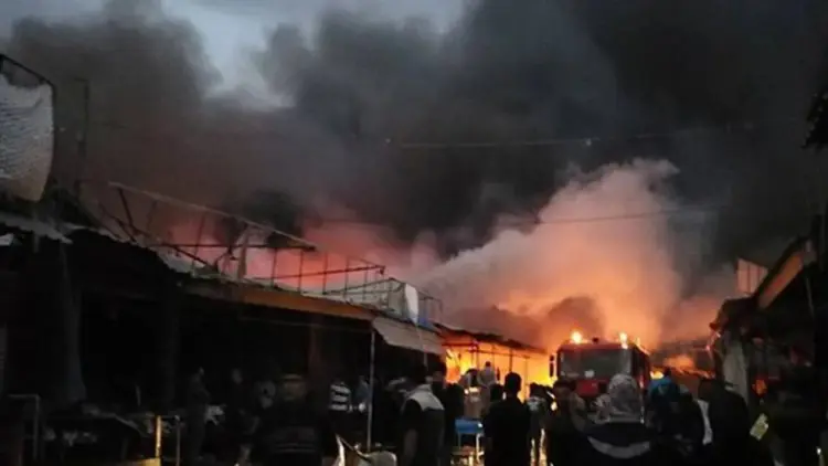 Erbil | Lenge Pazari bir kez daha yandi! 