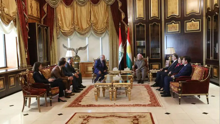 Barzani: Kürdistan halki tarih boyunca baris istedi