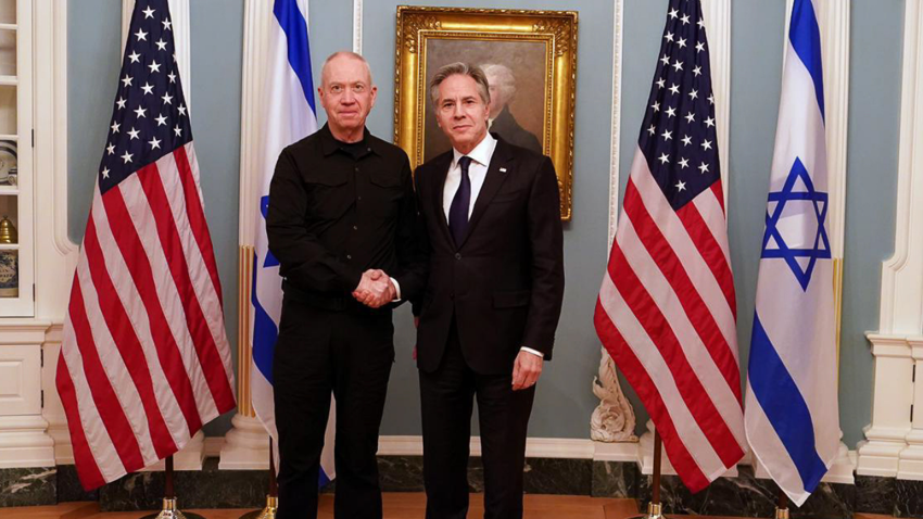 Blinken daxwazên DYAyê ji Wezîrê Parastinê yê Îsraîlê re ragihand