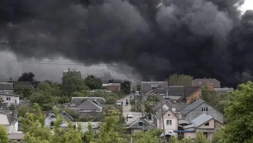 Rûsyayê li Xarkovê xist!