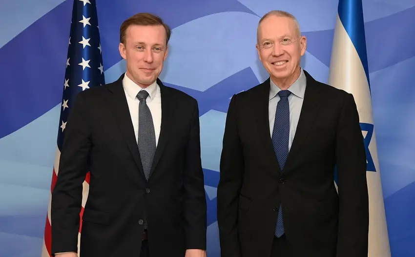 Koska Spî: Sullivan bi rayedarên Îsraîlî re alternatîfên operasyona Refahê gotûbêj kir