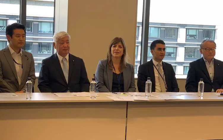 DEM Partili vekiller Japonya'da!