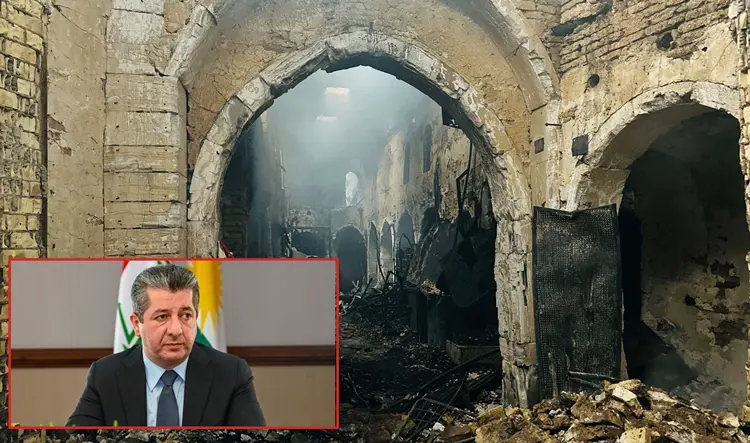 Mesrûr Barzanî serdana Sûka Qeyserî kir û hin ferman dan