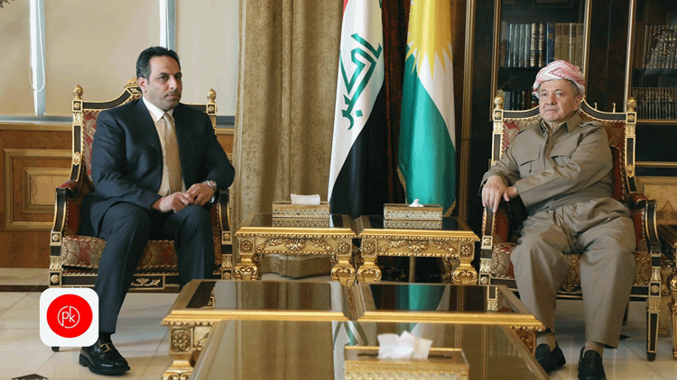 Serok Barzanî bi Ziyad Cenebî re rewsa siyasî ya Iraqê gotûbêj kir