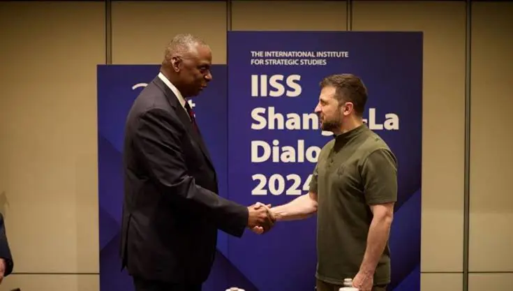 ABD Savunma Bakani, Zelenski ile görüstü