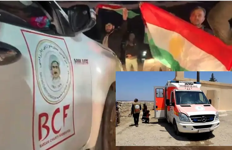 Dezgeha Xêrxwazî ya Barzanî li Efrînê Klînîka Gerok xiste xizmetê