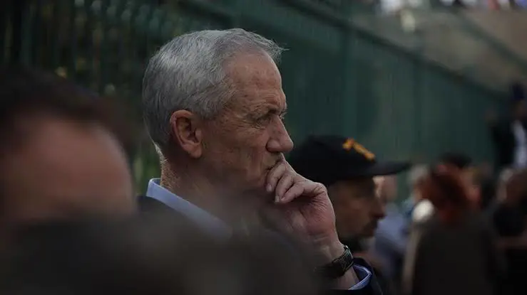 Israil Savas Kabinesi Üyesi Gantz istifa etti!