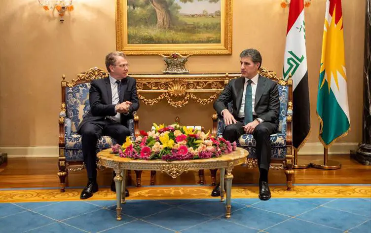 Nêçîrvan Barzanî bi Balyozê Fransa re pêwendiyên Kurdistan û Iraqê gotûbêj kir