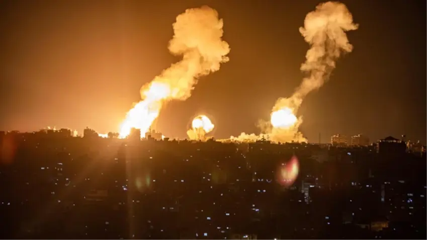 Îsraîl vê carê li Lubnanê xist û teqînên weka li Hudeyde çêbûn
