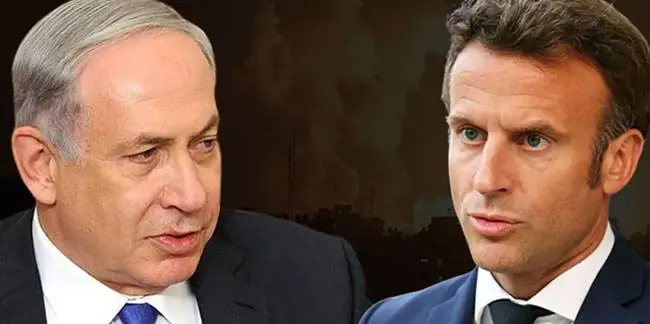 Macron ve Netanyahu telefonda görüstü