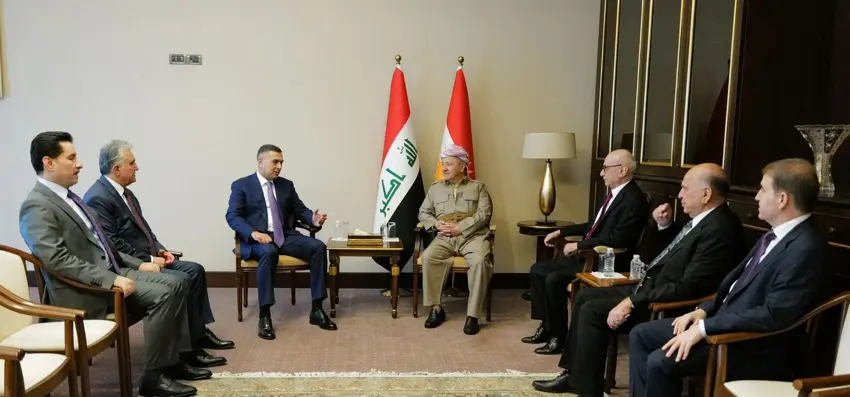 Serok Barzanî pêswaziya parêzgarê Besrayê Esed Îdanî kir