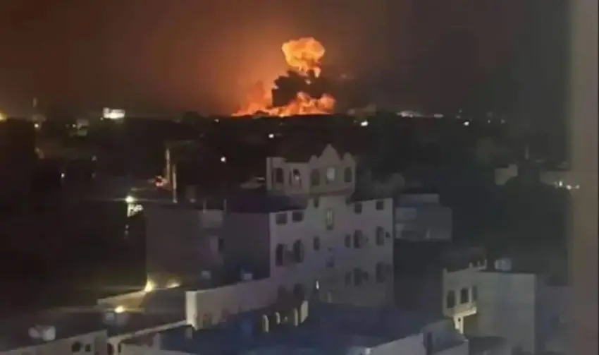 Amerîka û Îngîltere ji hewa de li girava Kamaranê xistin