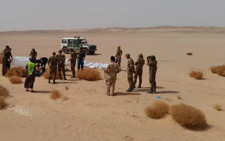 Rojava ve Suriyeli 12 göçmenin, Cezayir çöllerinde cesedi bulundu! 