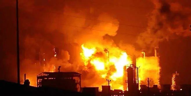 Li kargeha petrokîmya ya Baskurdistanê teqîn