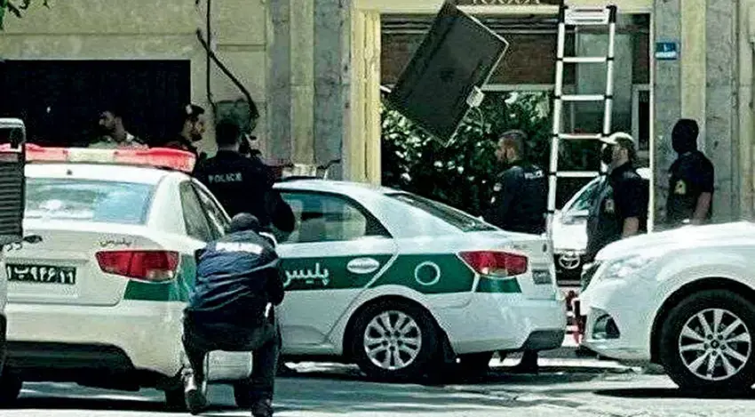 Polêsê Îranê bi ser Enstîtuta Goethe ya Alman de girt