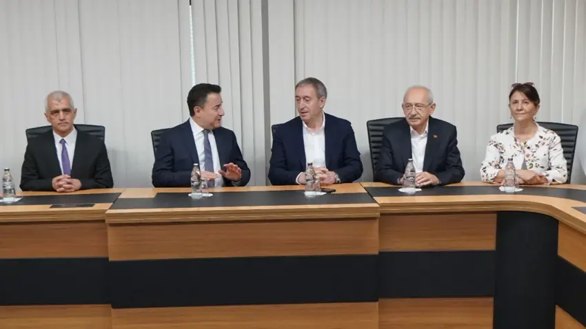 Ali Babacan ve Kiliçdaroglu'ndan DEM Parti'ye ziyaret!