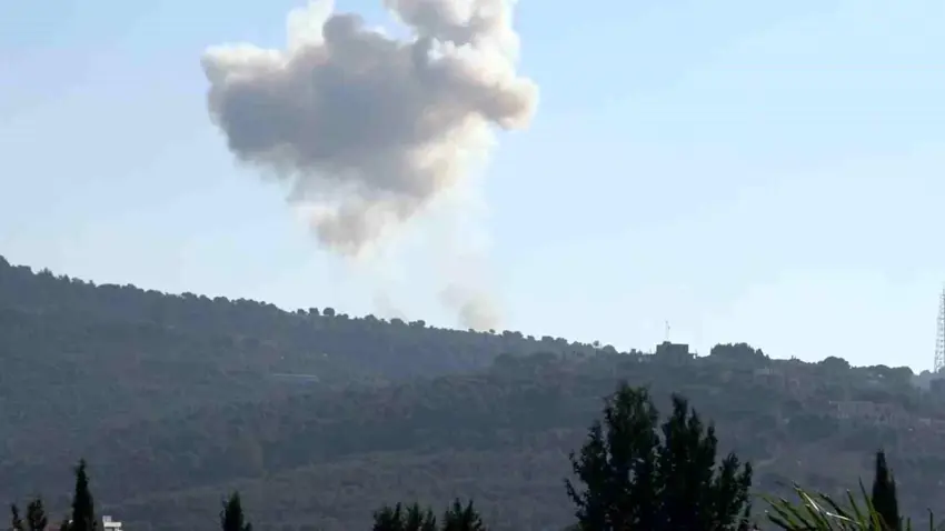 Israil, Lübnan'in güneyine saldiri gerçeklestirdi!