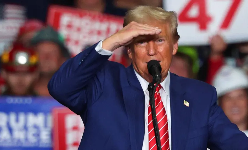 Li nêzîkî cihê ku Donald Trump lê bû gule teqiyan