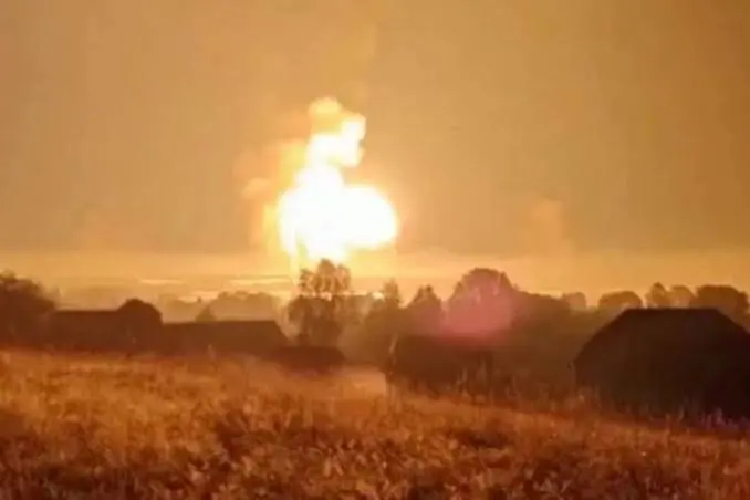 Ukrayna, 54 IHA ile Rusya'ya saldirdi!