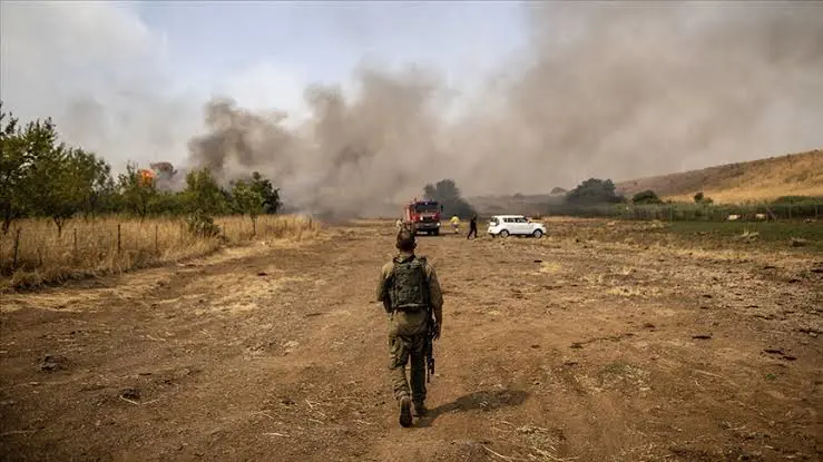 Hizbullah Israil'i hedef aldi, Israil hedefleri vurdu! 