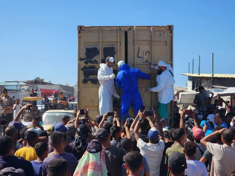 Îsraîl 88 cenaze sand Xezayê lê hukumeta Fîlîstînê biryara î’ada cenazeyan da