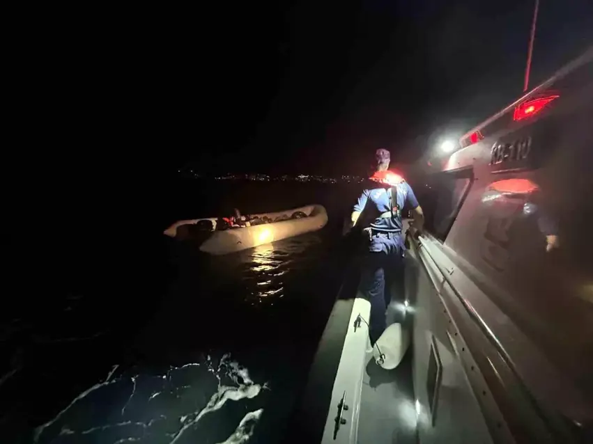 Mugla’da 65 düzensiz göçmen kurtarildi 