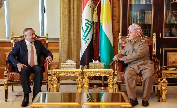 Serok Barzanî pêswaziyê li Parêzgarê Selahedînê kir