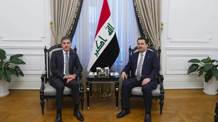 Neçirvan Barzani, Sudani ile görüstü