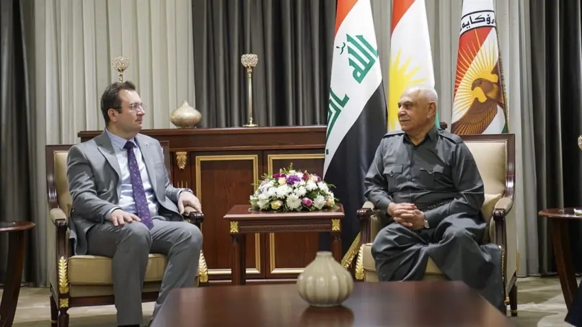 Erbil-Türkiye arasinda diplomatik görüsme 